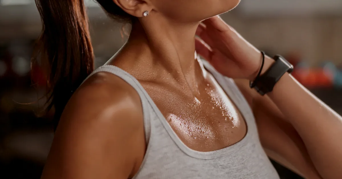 Sudoración excesiva (hiperhidrosis)