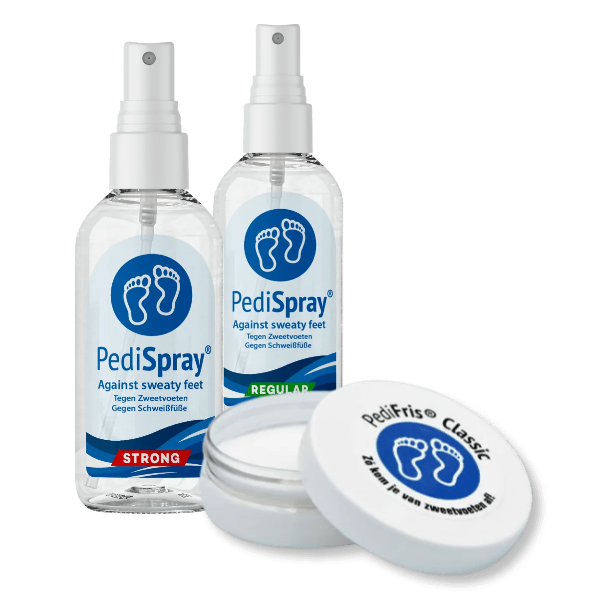 Spray para pies Pedifresh vs PediFris®
