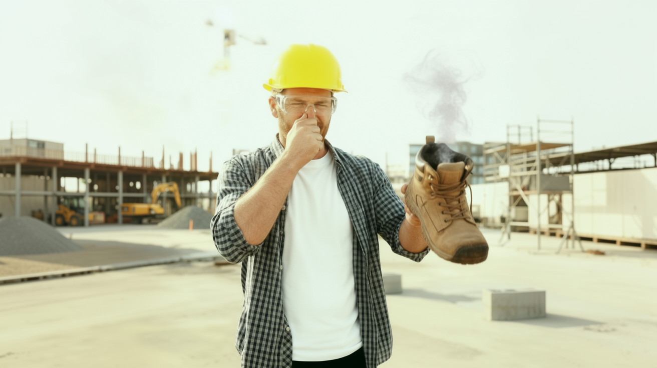 Calzado de trabajo: cómo prevenir el sudor en los pies y el mal olor de los zapatos